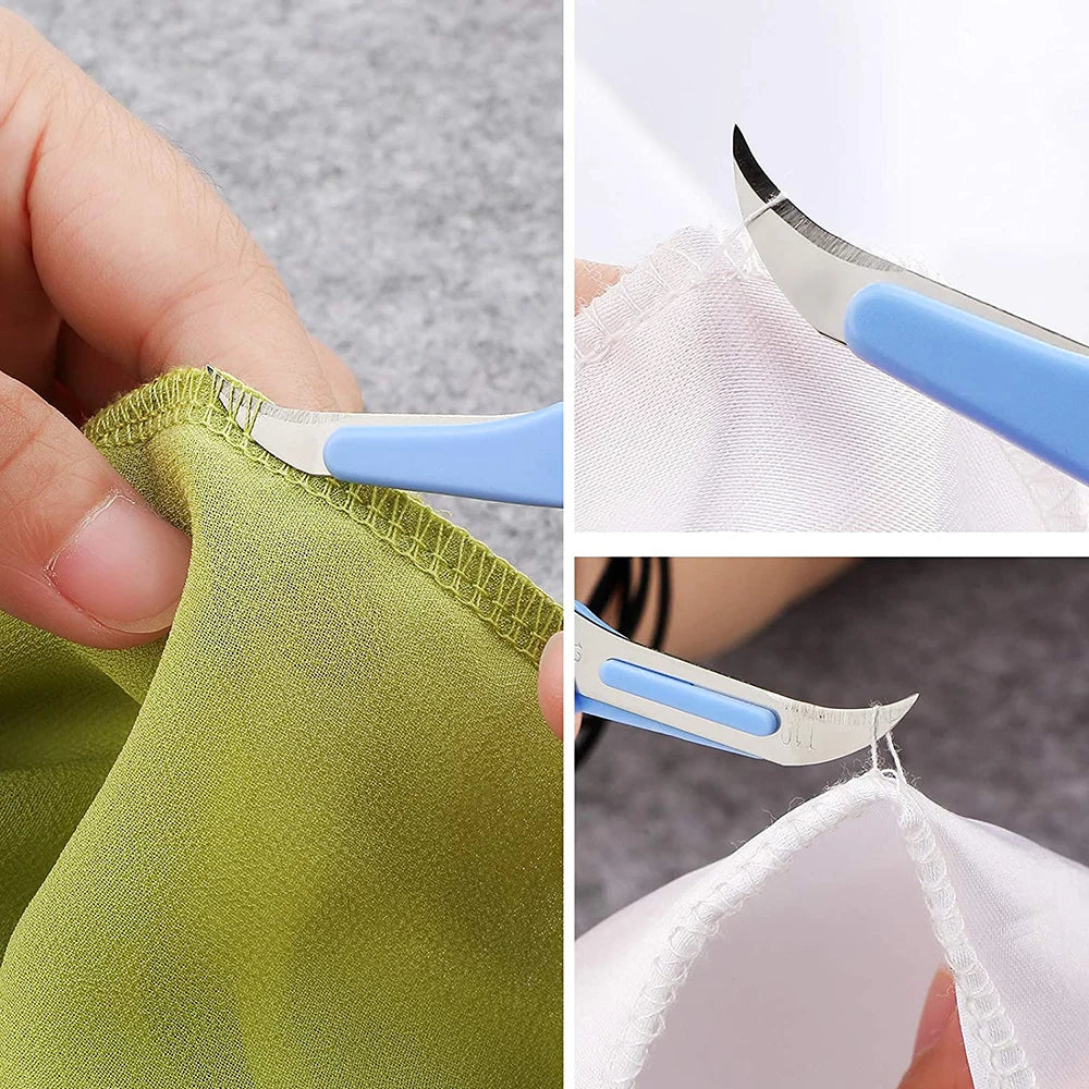 Kit découd-vite couture 5 pièces coupe-fil ciseaux outils broderie DIY mercerie