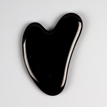 Revitaliseer je huid met onze Rozenkwarts Hart Gua Sha Tool - Perfect voor het liften van de kin en neus, verstrakken en gezichts- massage!