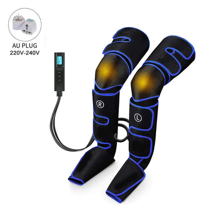 Ultieme Elektrische Spierontspanner voor de Benen - 6 Modes Luchtcompressie Herstellaarzen voor Lymfevrijgave, Voetvermoeidheidverlichting & Verzachtende Hitte Massagegerät