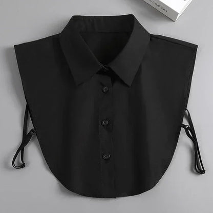 Chic 2024 Voorzijde Strik Witte Afneembare Kant Kraag voor Dames – Vintage Stijl Blouse Accessoire voor een Modebewuste Uiterlijk