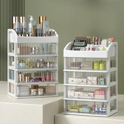 Elegante Acryl Make-up Organizer - Duidelijke Cosmetische Opslagoplossing voor uw Toilettafel