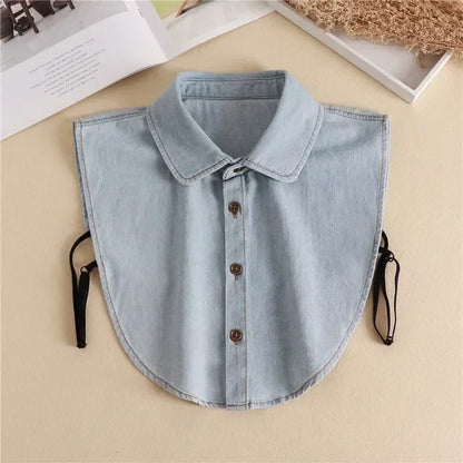 Chic 2024 Voorzijde Strik Witte Afneembare Kant Kraag voor Dames – Vintage Stijl Blouse Accessoire voor een Modebewuste Uiterlijk