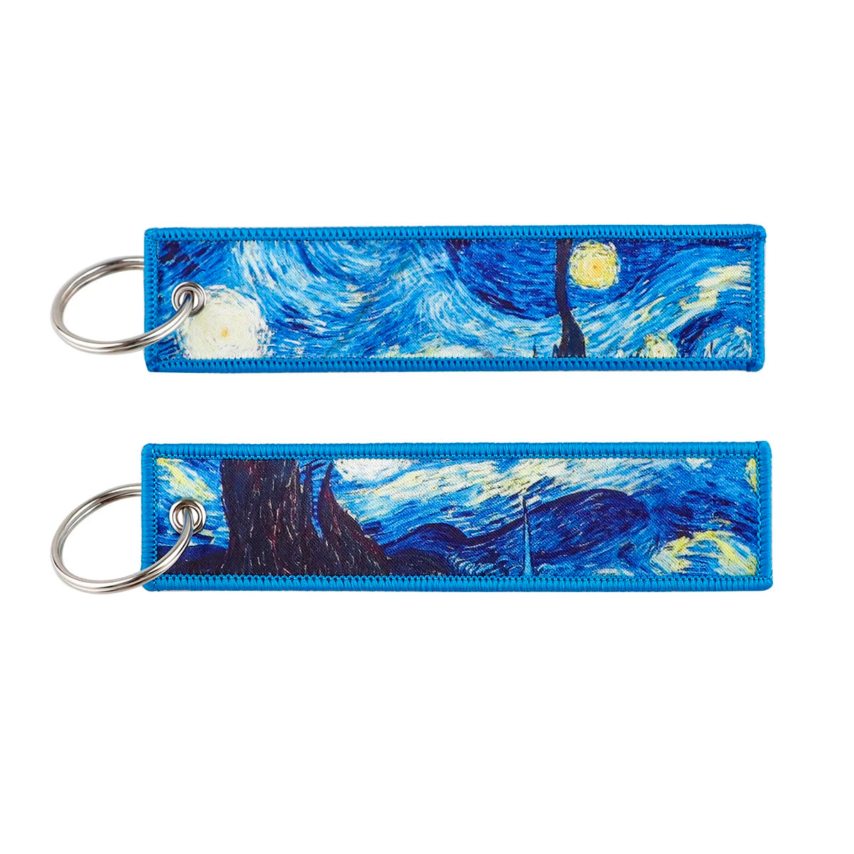 Stijlvolle Japanse Anime Geborduurde Sleutelhangers – Perfecte Sleuteltags voor Motorfietsen, Auto's en Rugzakken – Trendy Sleutelhanger Cadeaus voor Vrienden!