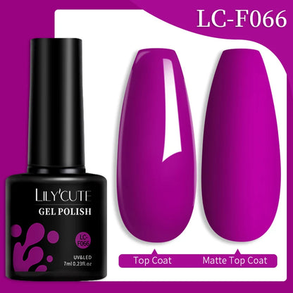 LILYCUTE 7ML Snelle-Extensions Nagelgel - Semi-permanente Acryl Kristalwit & Helder Nude Nagellak voor Prachtige UV Opbouw