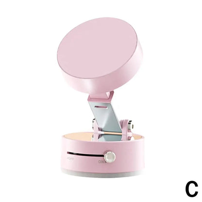 Veelzijdige Dubbelzijdige Zuignap Magnetische Telefoonhouder - Flexibele & Vouwbare Oplossing voor Moeiteloos Gemak!