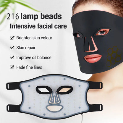 Verjong uw huid met onze multi-golfbreedte rode lichttherapie masker – 460nm, 660nm, & 850nm LED schoonheidsapparaat voor een jeugdige, stralende huid en rimpelherstel!
