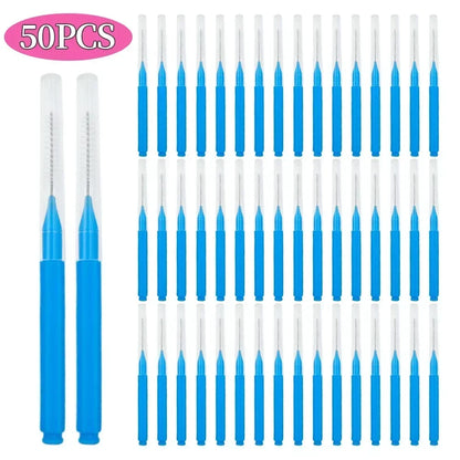Set van 5/10/50 Mini Wenkbrauw Permanent Borstels - Wegwerp, Buigbare Wenkbrauw Lift Gereedschappen voor Perfecte Wimpers!