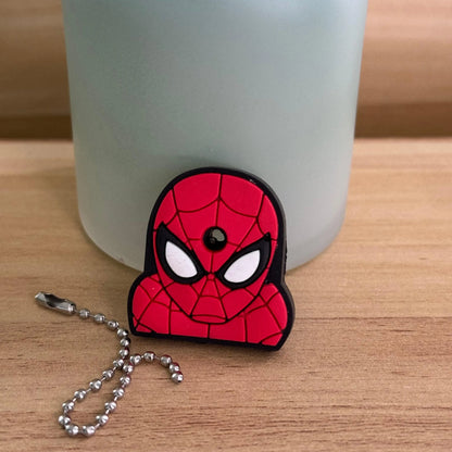 Trendy Mini Avenger Sleutelhanger: Schattige Spinnen- en Katontwerpen Sleutelhuls voor Vrouwen - Stijlvolle Sleutelhanger!