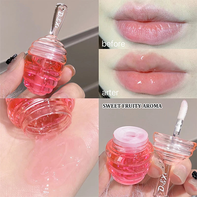 Ultimate Honeypot Lip Oil Collectie: Hydraterende & Vochtinbrengende Lippenverzorgingsset voor Luxe Lippen
