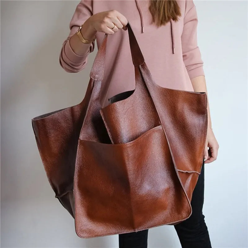 Ajaton Lauran Viehätys | Trendy Vintage Leren Tas