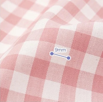 Pink Linen Cotton Fabric for Sewing Quilting Patchwork DIY Bags Baby Clothes Home Decor