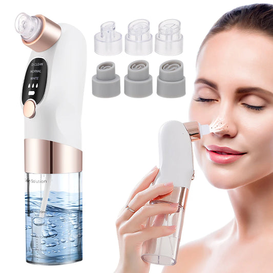 Ultimate Elektrische Bubbels Zwarte Punt Vacuum & Porie Cleaner – Acne & Puist Extractor voor Perfecte Huid!