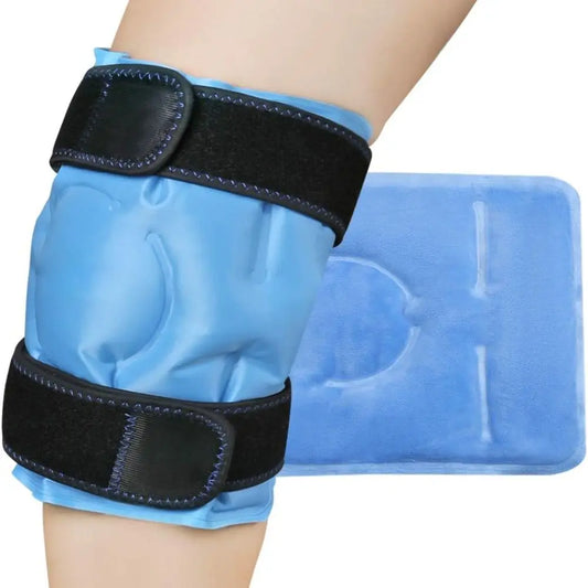 Ultieme Herbruikbare Gel IJswrap voor Kniepijnverlichting - Perfecte Gezelschap voor Beenblessures, Zwelling en Na Knievervangende Chirurgie!