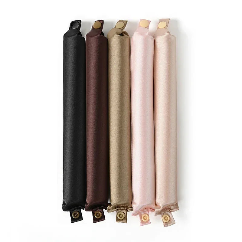 Satin Sleep Curls Heatless Curling Set - Wake Up To Soft, Voluminous Curls Without Heat Damage