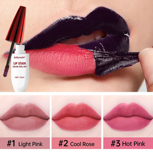 Peel Off Matte Lipstick for Lips 24 Hours Waterproof Long Lasting-0