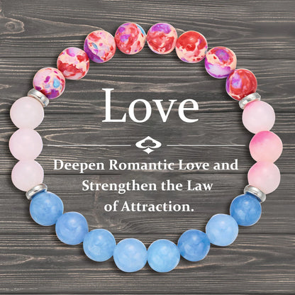 Charmante Natuurlijke Steen Chakra Armbanden voor Mannen en Vrouwen - Jouw Geluksenergie en Bescherming Companion, Perfect voor Meditatie en Vriendschaps Cadeaus!