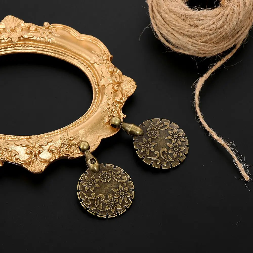 Coupe-fil rétro en métal accessoire couture broderie DIY pendentif coupe fil