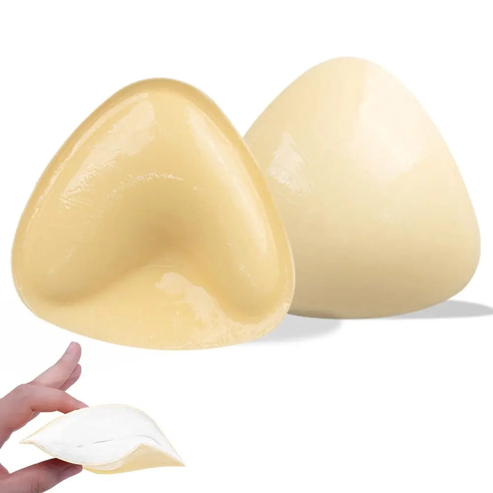 Revolutionaire Dubbelzijdige Kleefpush-up Bh Invoegsels voor Vrouwen - Dikke Spons Borstlift Kussens Perfect voor Badmode en Bikinis!
