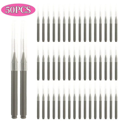 Set van 5/10/50 Mini Wenkbrauw Permanent Borstels - Wegwerp, Buigbare Wenkbrauw Lift Gereedschappen voor Perfecte Wimpers!