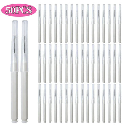 Set van 5/10/50 Mini Wenkbrauw Permanent Borstels - Wegwerp, Buigbare Wenkbrauw Lift Gereedschappen voor Perfecte Wimpers!