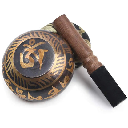 Lotus Tibetaalse Klankschaal Set – Het Perfecte Unieke Cadeau voor Meditatie, Yoga, Ontspanning, Chakra Healing en Mindfulness Praktijken