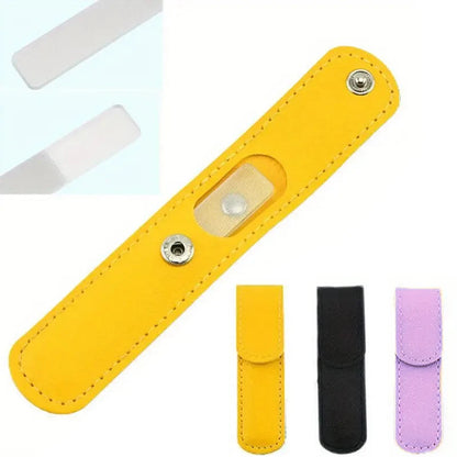 Chique Glas Vijl & Nano Polijst Duo – Perfect Manicure Tool voor Vormen, Polijsten en Glanzen van Natuurlijke of Acrylnagels!