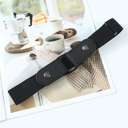 Stijlvolle Verstelbare Elastische Tailleband – Gesp-Loos Ontwerp voor Moeiteloos Draagcomfort met Spijkerbroeken, Jurken en Meer! Perfect voor Iedereen!