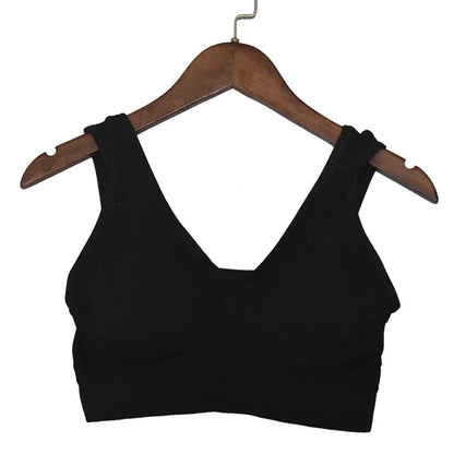 Ultieme Comfort S-6XL Hol Uit Vrouwen Sportbeha - Stijlvolle Fitness Yoga Hardloop Vest met Gevoerde Crop Top Ontwerp, Geen Draad voor Maximale Beweging