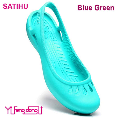Dames Zomer Satihu Gecertificeerde Lichtgewicht Antislip Klompen Sandalen – Perfect voor Verpleegkundigen, Buitensporten en Stranddagen!