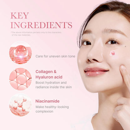 Vernieuw je huid met onze lichte moisturizer: 5% Niacinamide crème voor een stralende, egale huidtint en diepe hydratatie met collageencapsules!
