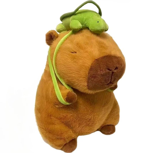 Schattige Capybara Pluche Speelgoed - Kawaii Fluffy Capibara Pop voor Kinderen, Perfect Zacht Cadeau voor Anime Liefhebbers en Knuffeldier Enthousiastelingen!