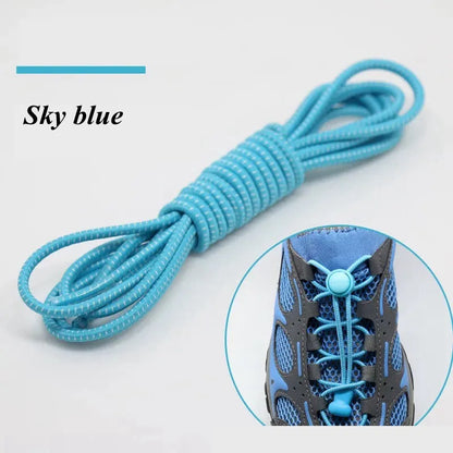 Verbeter Je Schoeisel met 22 Kleuren: Geen-Knoop, Elastische Ronde Veters voor Kinderen en Volwassenen - Snelle en Gemakkelijke Rubber Veters voor Sneakers!