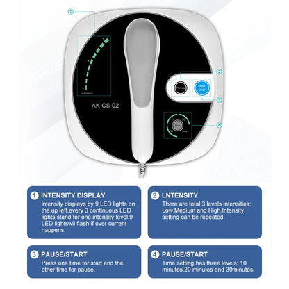 Revitaliseer je zintuigen: Ultrageluidtherapieapparaat voor spierpijnverlichting en schoonheidsmassage - De ultieme persoonlijke verzorgingsmusthave!