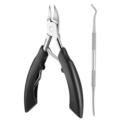 Ultimate Teennagelknippers voor Perfecte Nagelcorrectie - Dikke Nagel en Ingegroeide Teennagelknippers met Dode Huidverwijdering voor Professionele Pedicure en Manicure Verzorging!