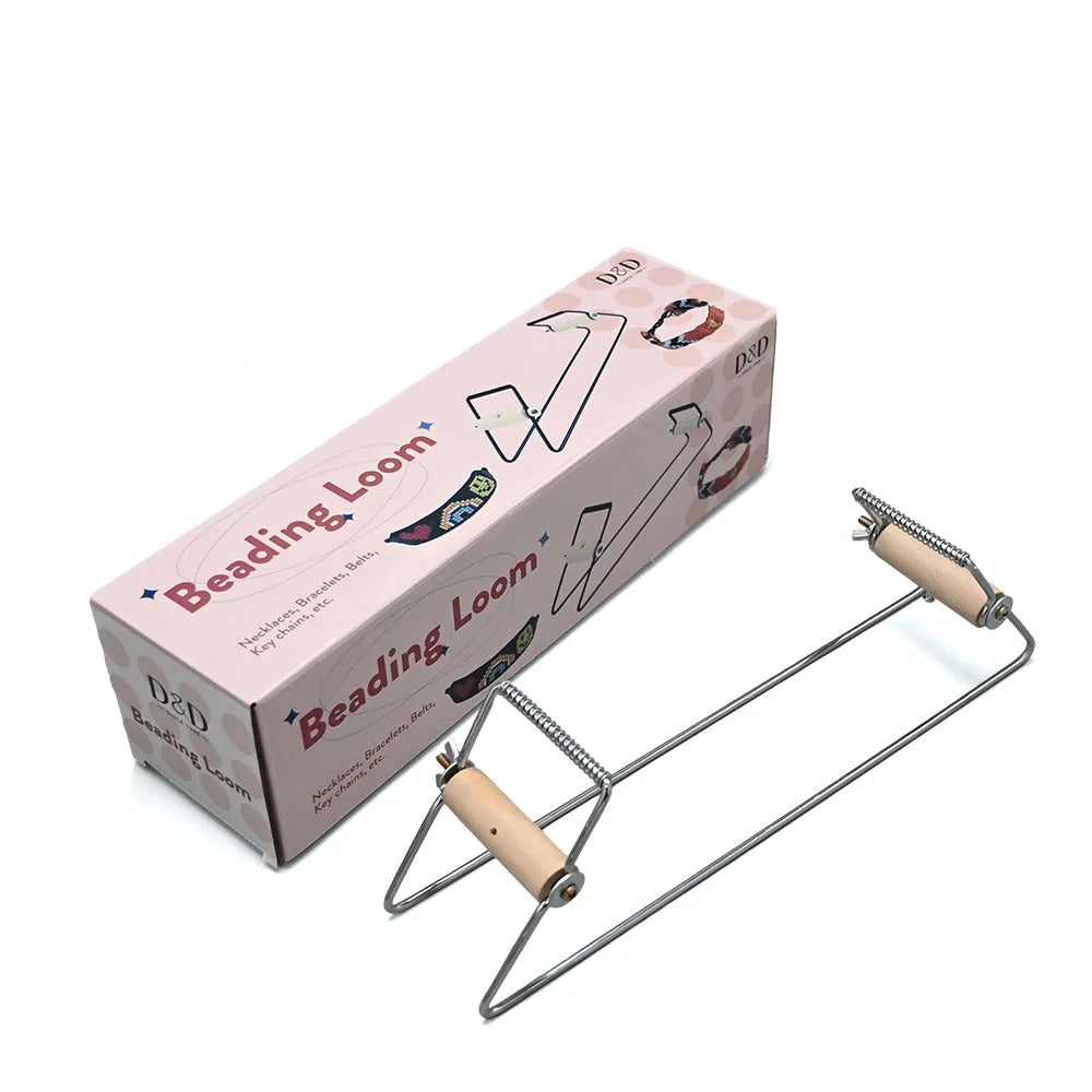 Perlenwebrahmen DIY Set Schmuckherstellung für Armbänder Ohrringe Halsketten Bastelset