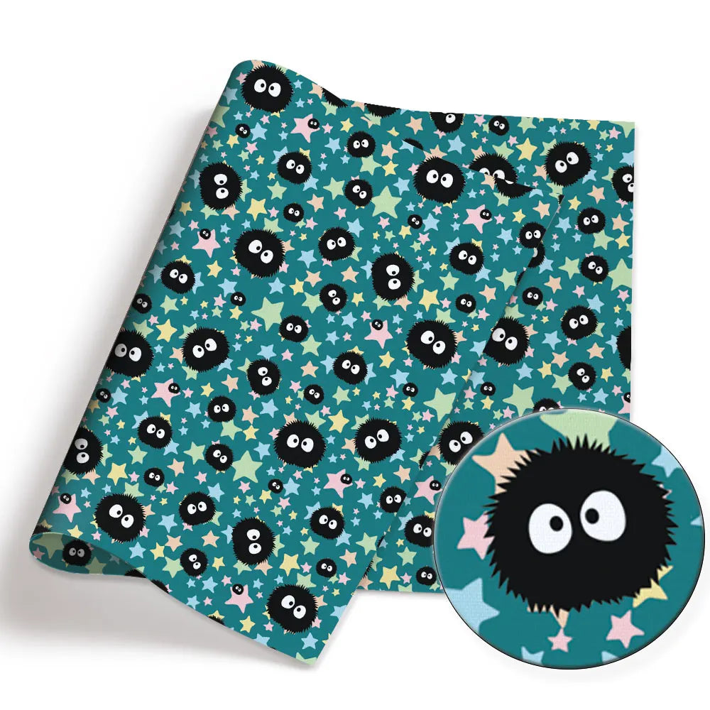 Cute Cartoon Printed Fabric 140x50cm Polyester Cotton for Sewing Patchwork Quilting Baby Clothes