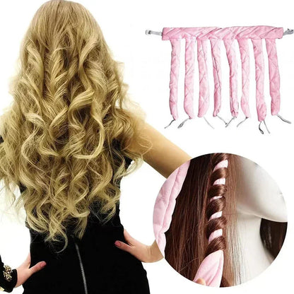 Revolutionaire Warmtevrije Haar Kruller - Zachte Schuim Octopus Rollen voor Moeiteloze Golven & Krullen, Perfect voor Ontspannen Slaapstijlen!