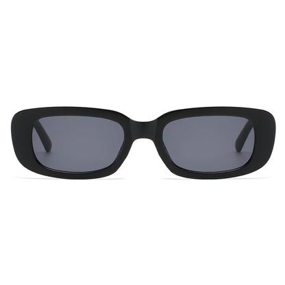 Stijlvolle Rechthoekige Retro Zonnebril voor Mannen en Vrouwen - Vintage UV400 Zonnebril Perfect voor Zomer Stranduitstapjes!
