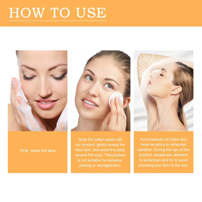 Revitaliserende Glycolzuur Toning Oplossing - 100ml voor een Duidelijkere Huid, Jeugdigheid en Stralende Glans - Perfect Gezichtsverzorging Cadeau