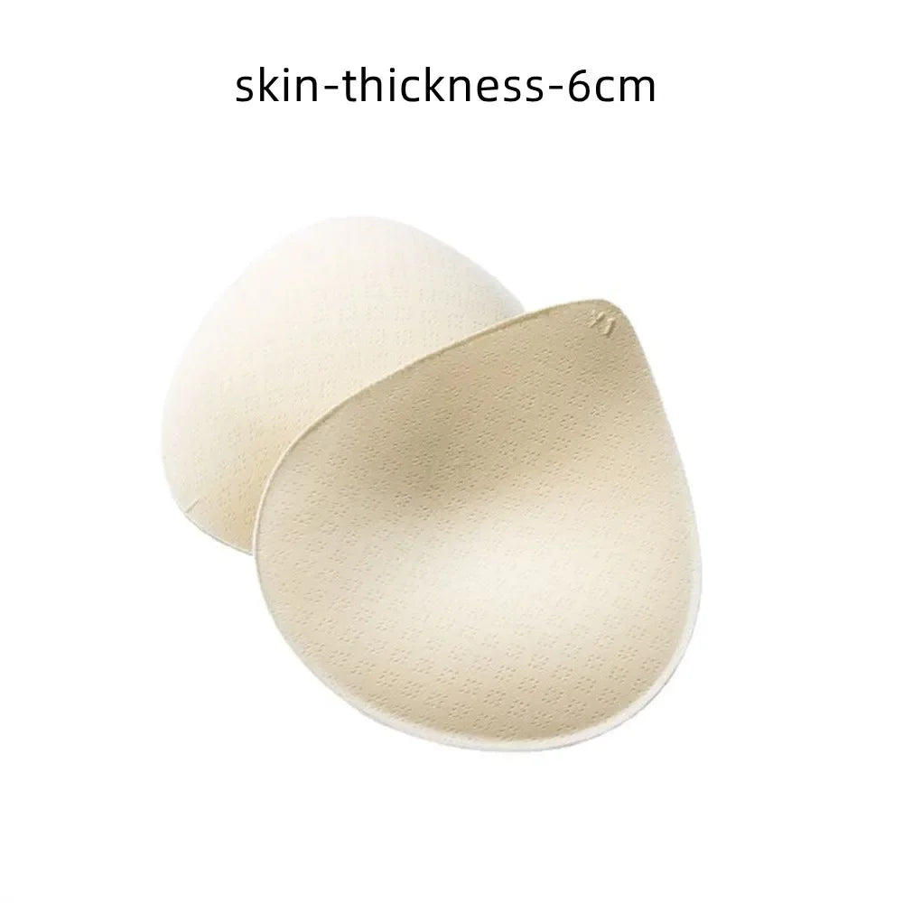 Set van 2 Dikke Latex BH-Pads voor een Verhoogd Silhouet - Verwijderbare Inzetten Perfect voor Badkleding en Bikinis