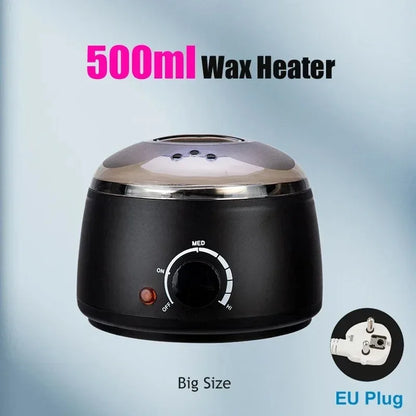 Moeiteloze Haarverwijdering: 500ml Wax Smeltmachine - Snelle Verhitting Epilator met Wax Bonen en Pot