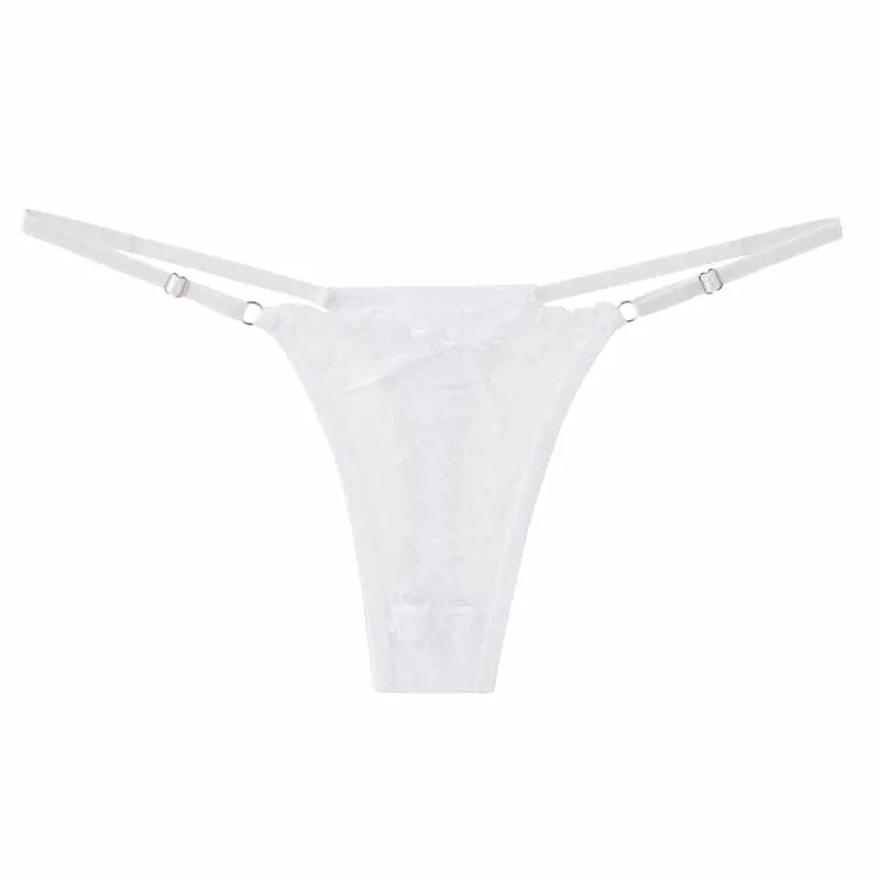Sexy Lingerie Culotte van Verstelbare Kant voor Vrouwen, Lage Taille en Ademend
