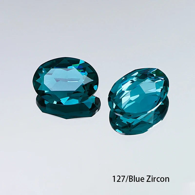 Oval K9 Crystal Pointback Rhinestones 10x14mm 13x18mm Glass Fancy Stones for Jewelry Making Nail Art Garment Decor