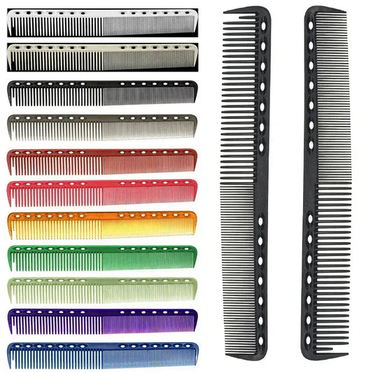 Vibrant 7-kleurige professionele haarkammen set - Antistatische styling borstels voor deskundige salon haarverzorging en styling