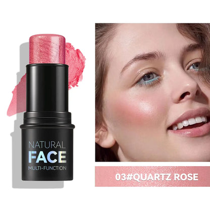 Veelzijdige Make-up Contouring Bronzer Stick - All-in-One Highlighter, Verhelderende Blush en Concealer Crème!