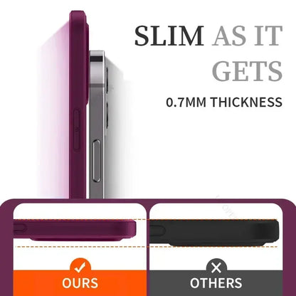 Official 16 New Phone Case For IPhone 16 15 14 13 11 12 Pro Max 15 Plus Silicone Solid Color Fall and Collision Protection Cover