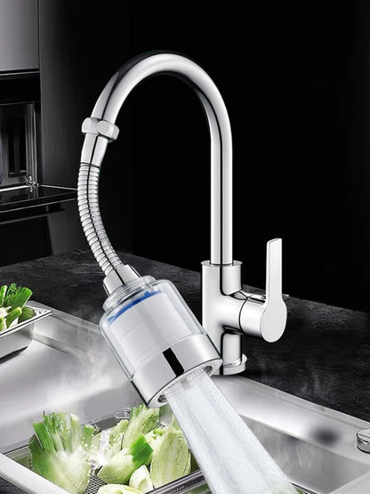 360° Universele Kraan Waterfilter - Hoch-Efficiënte, Verwijderbare Cartridge voor Keuken en Badkamer Purificatie