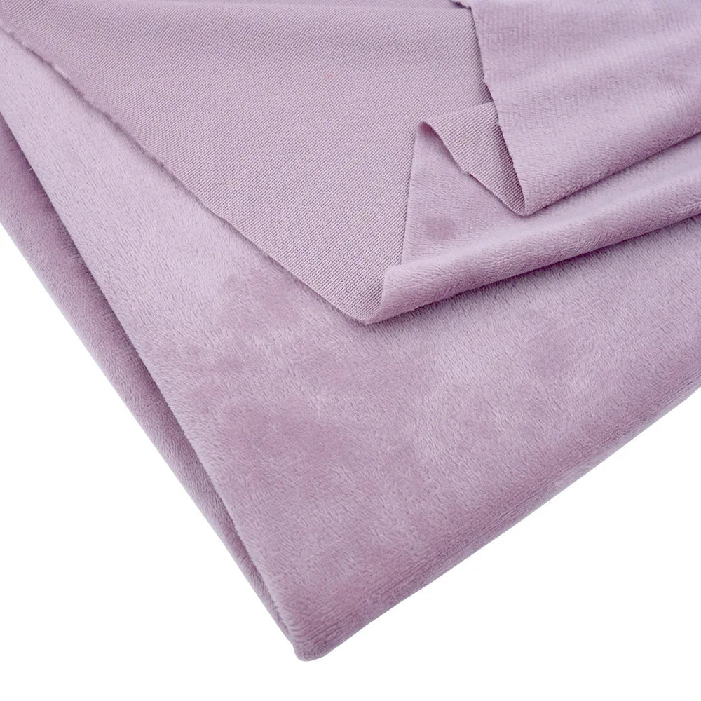 Super Soft Plush Minky Fabric Solid Color Fleece for Dolls Toys DIY Sewing Patchwork Home Textile