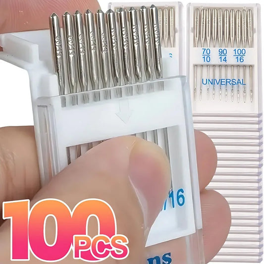 Aiguilles universelles machine à coudre lot 20 à 100 point standard acier couture DIY