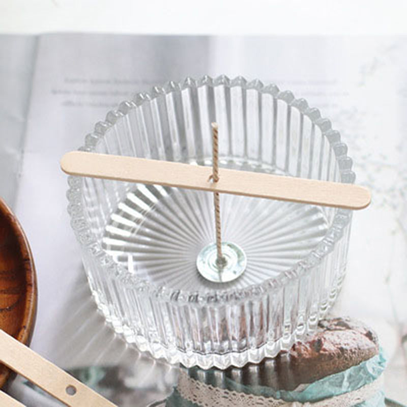 Wooden Candle Wick Holders with Hole Wick Centering Tool for DIY Candle Making Supplies